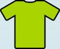 зелена футболка
